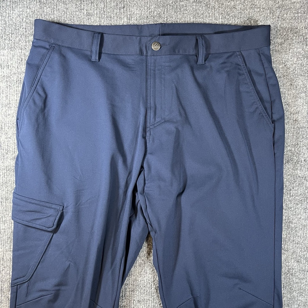 Adidas Adicross Golf Pants‎ Moisture Wicking Navy 36x30 - Picture 4 of 11